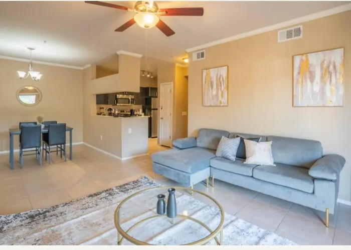 Apartament Modern 2br Oasis Pool, Gym & Parking Near Airport *